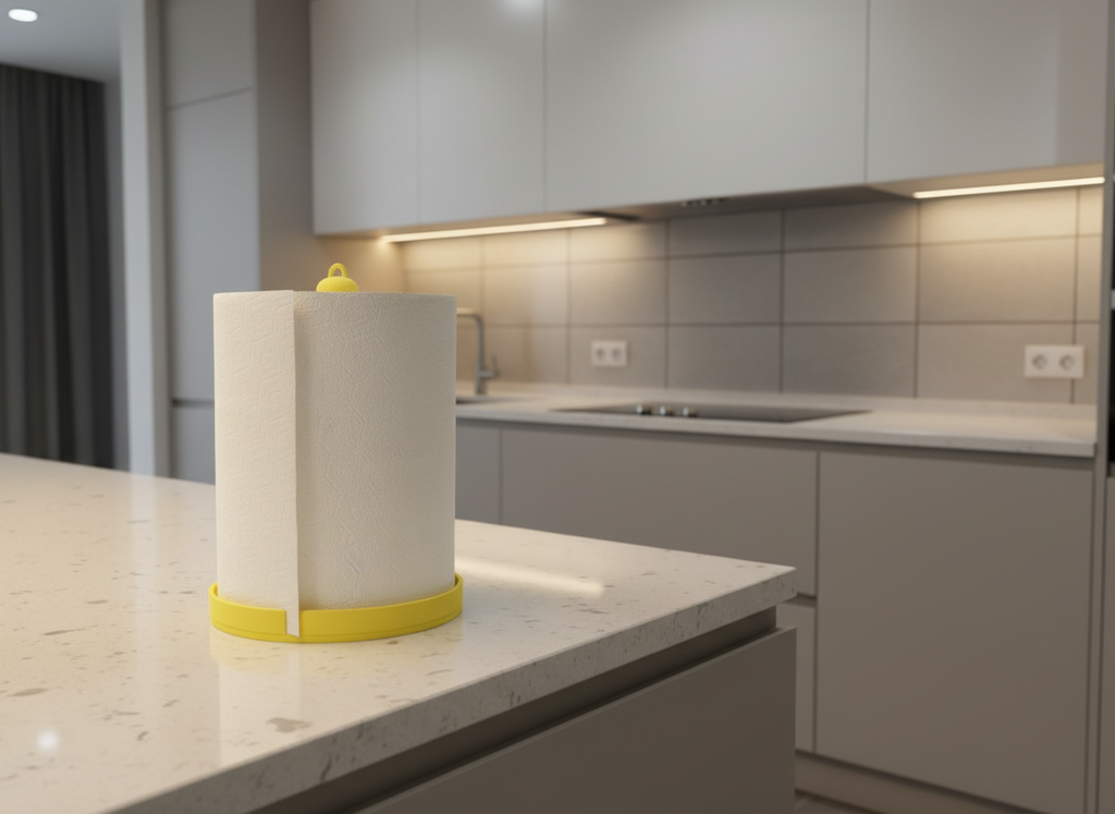 Soporte para rollo de papel de cocina grande